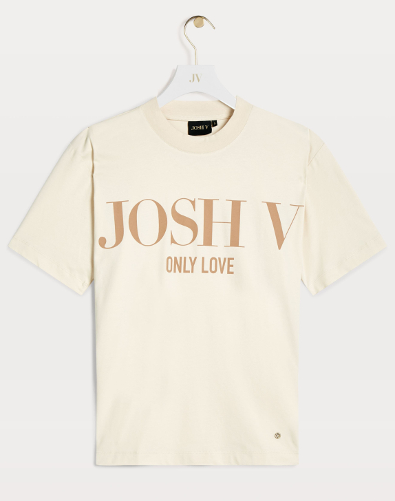 JV TEDDY ONLY LOVE T-shirt – shell