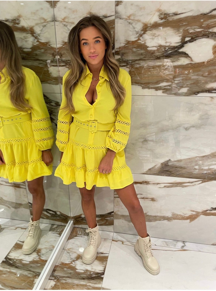 Dress lizzy yellow