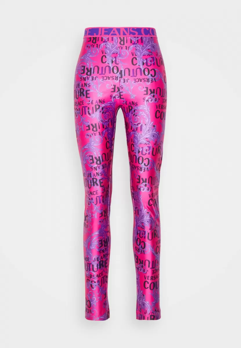 VERSACE JEANS COUTURE LEGGING PINK