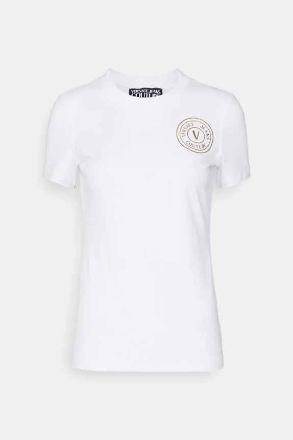 VERSACE JEANS COUTURE T-SHIRT WIT BASIC LOGO