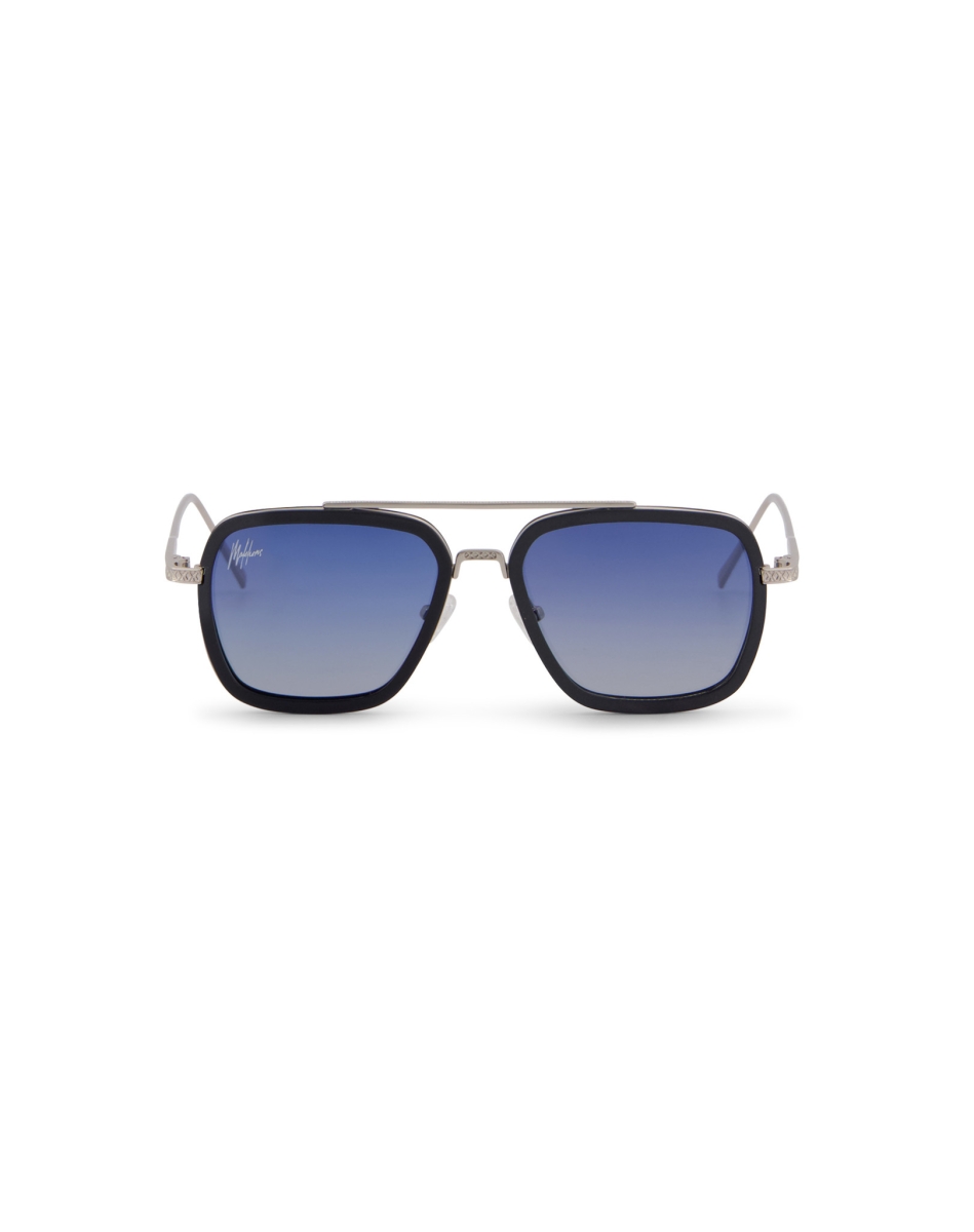 MALELIONS ABSTRACT SUNGLASSES – SILVER