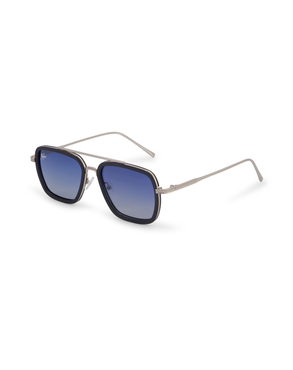MALELIONS ABSTRACT SUNGLASSES – SILVER