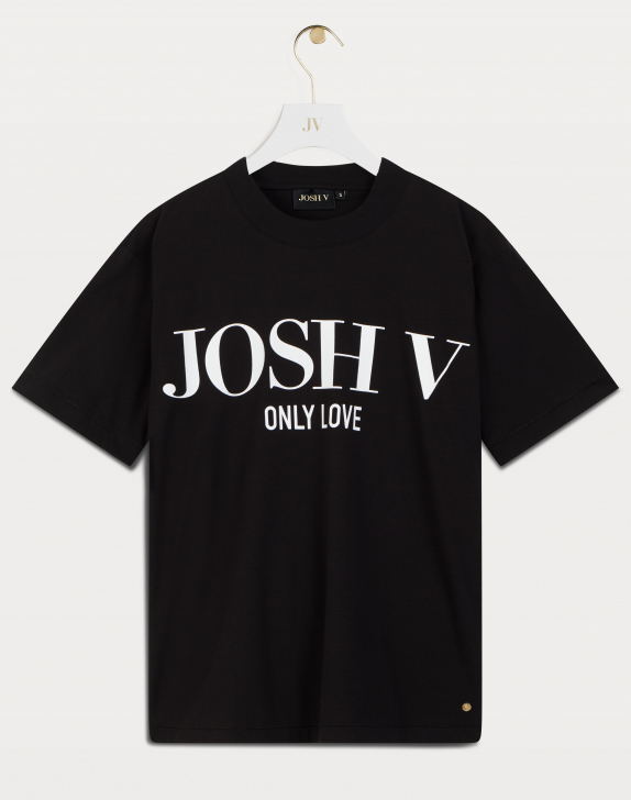 JV TEDDY ONLY LOVE T-shirt – black