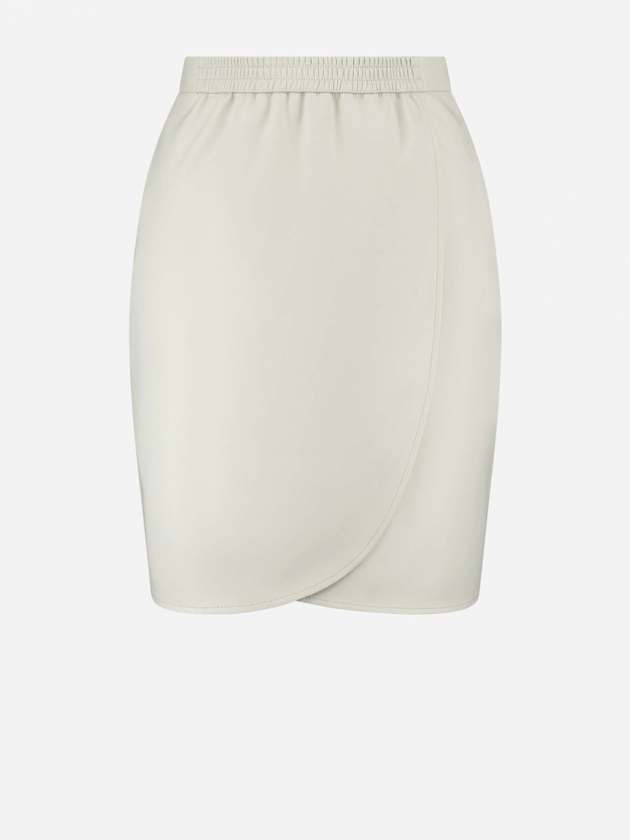 FIFTH HOUSE MALLORY WRAP SKIRT WHITE