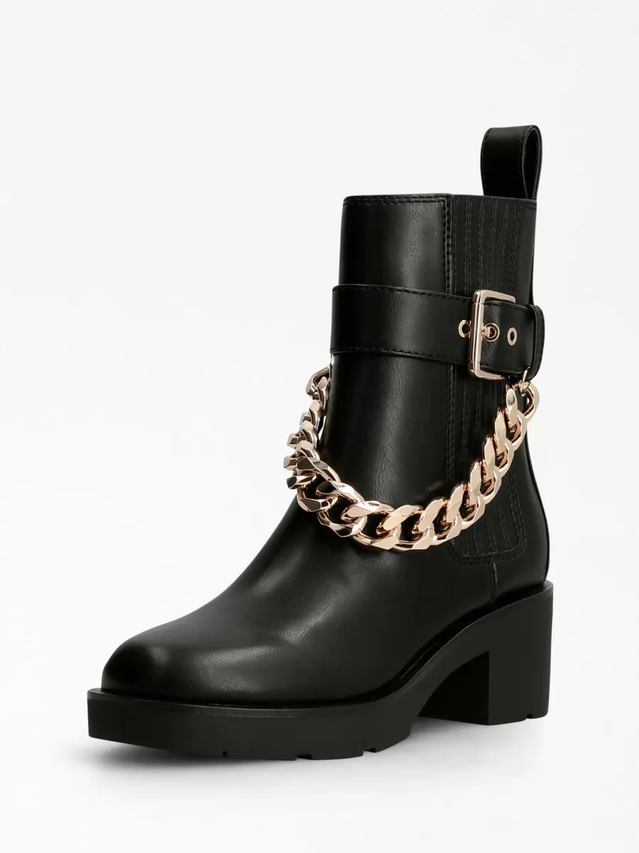 Guess boots chain black