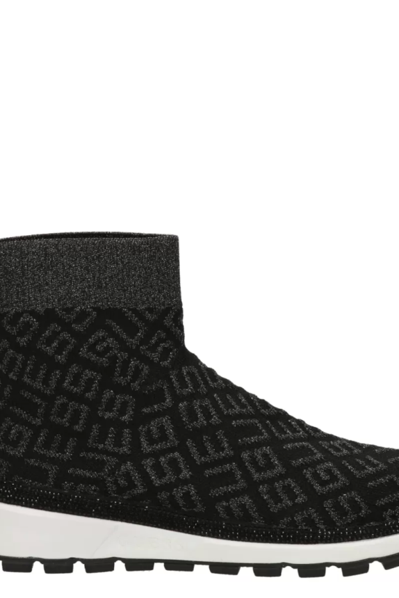 GUESS ZYLA Hoge sneakers – zwart