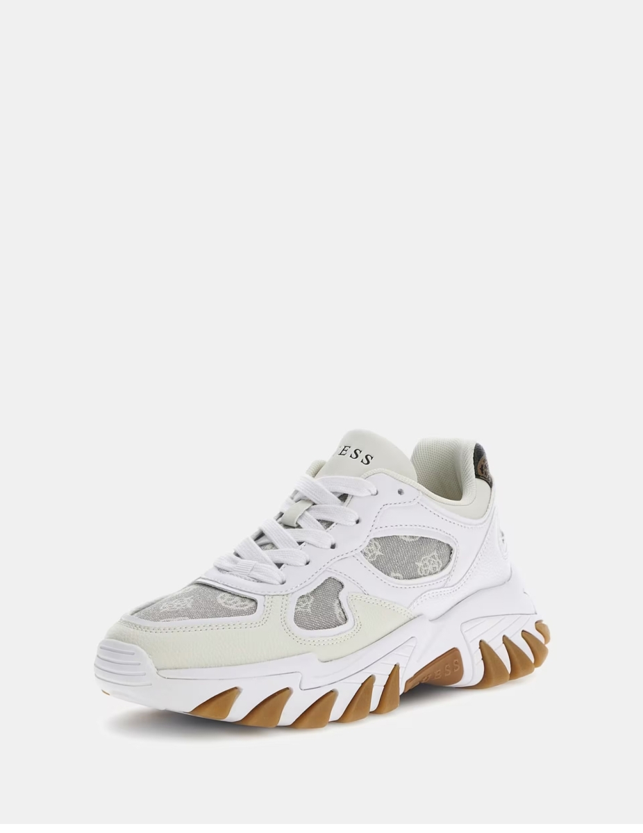 GUESS SNEAKER TAUPE LOGO