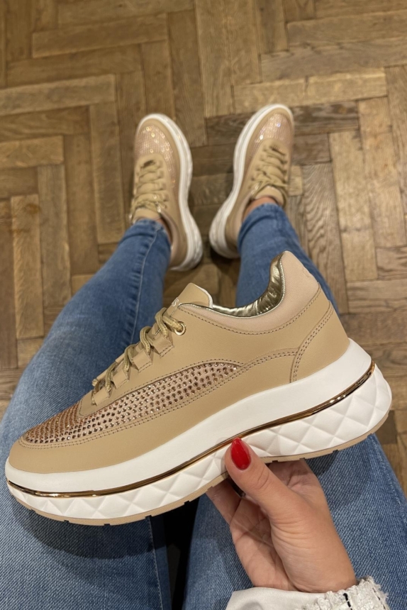 GUESS KYRA SNEAKERS NUDE