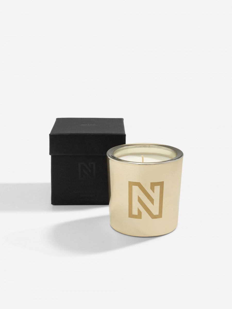 NIKKIE SCENTED HOME CANDLE GOLDEN
