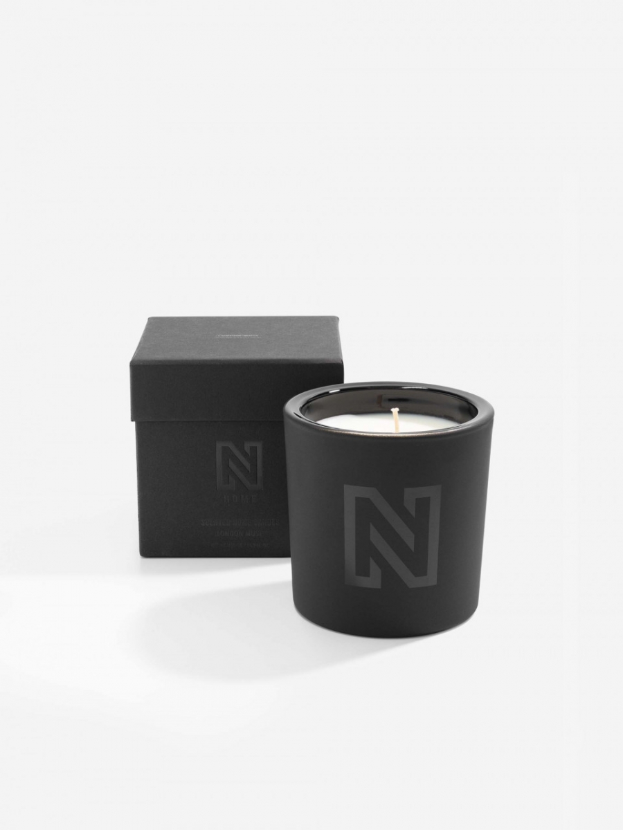 NIKKIE SCENTED HOME CANDLE LONDON BLACK