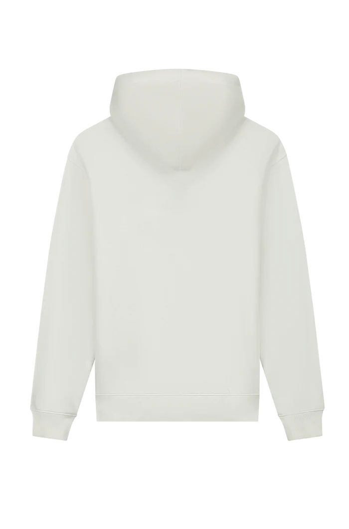 QUOTRELL ATELIER MILANO CHAIN HOODIE OFF WHITE/WHITE