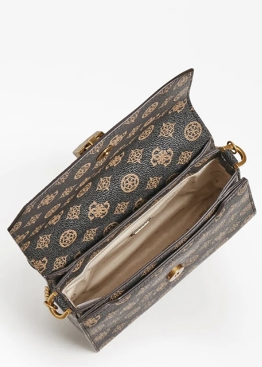 GUESS CENTRE STAGE CROSSBODY PRINT