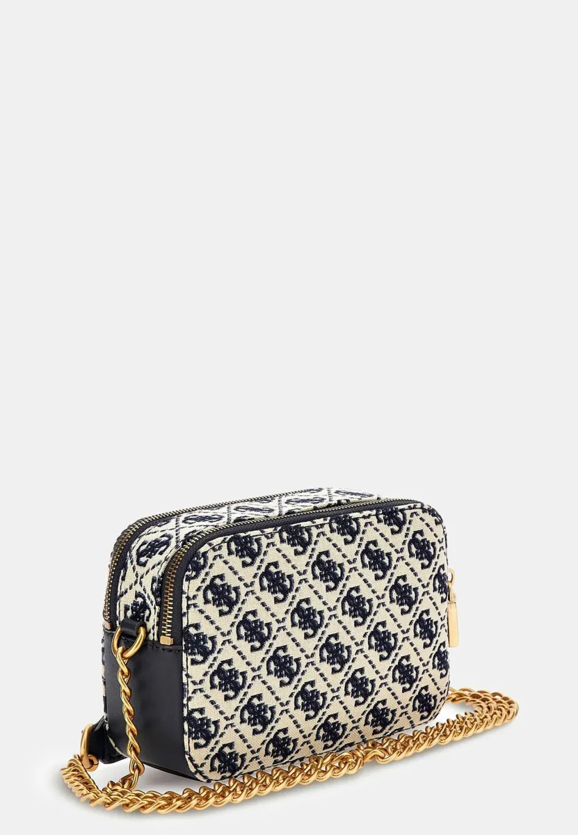 GUESS IZZY CAMERE BAG NAVY LOGO