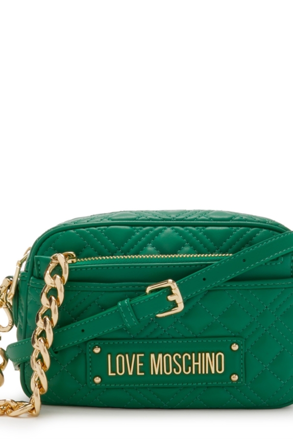 Love moschino bag green schoudertas