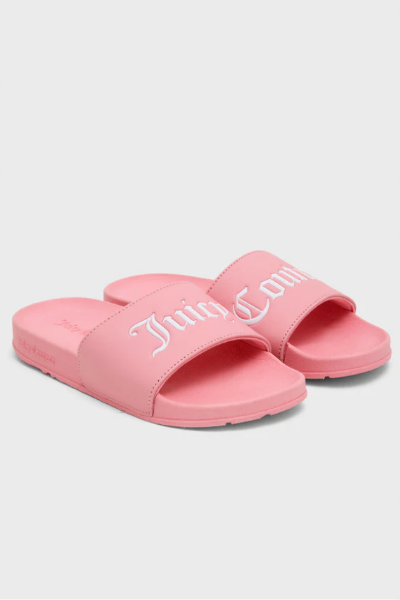 JUICY COUTURE SLIPPERS CANDY PINK