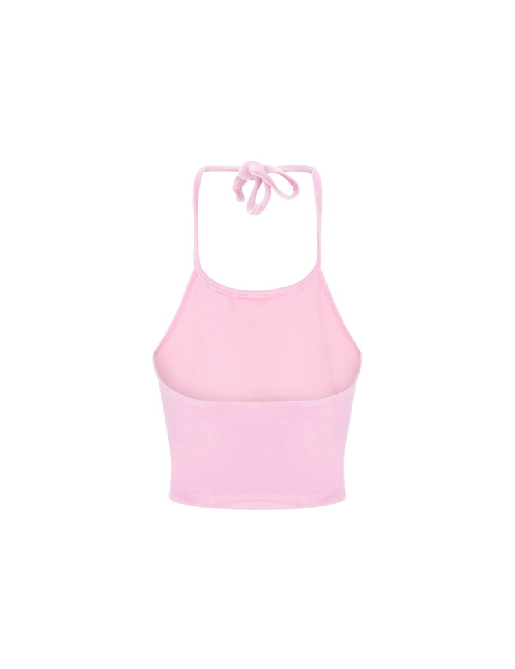 juicy couture halter top cherrry blossom