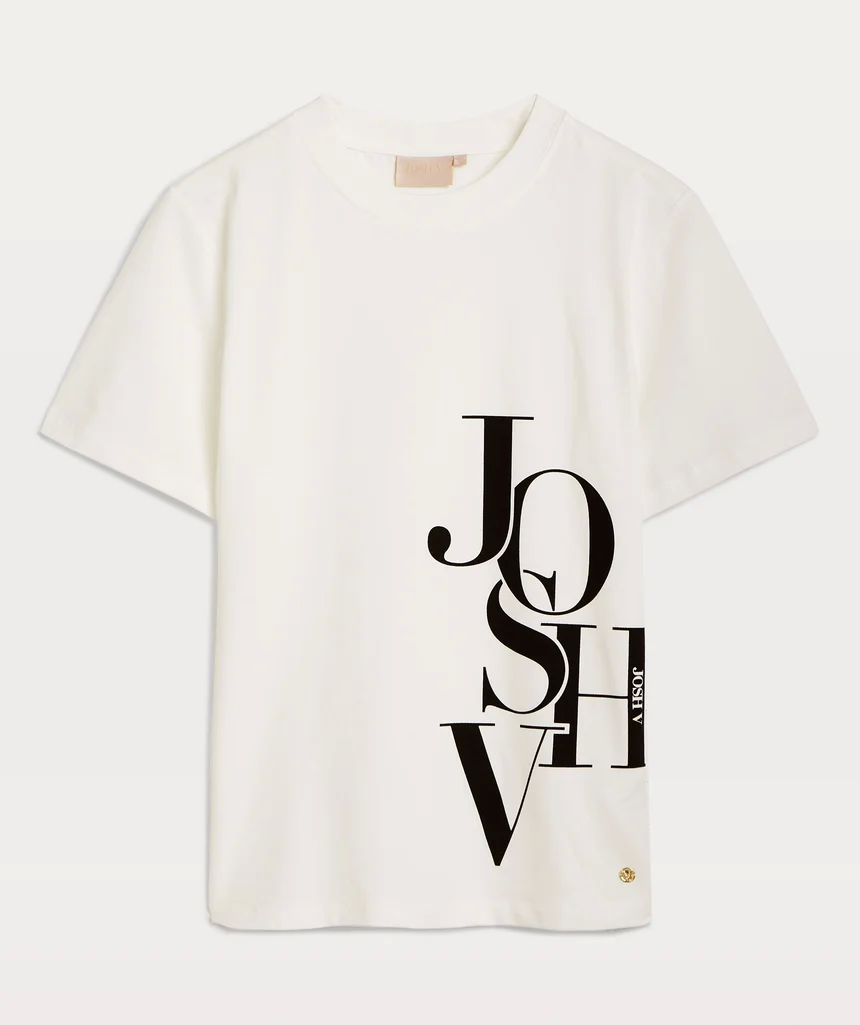 Josh V DORIE BRANDED T-shirt – off white