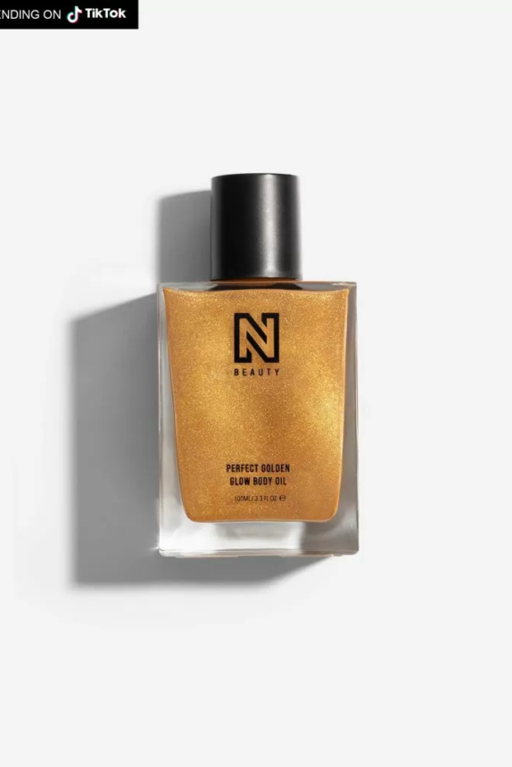 NIKKIE PERFECT GOLDEN GLOW BODY OIL NATURAL PEARL