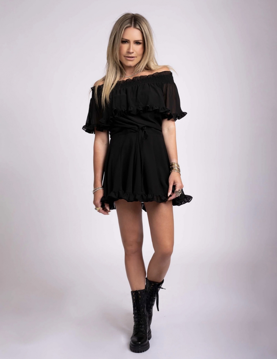NIKKIE RAMONA-LEE DRESS BLACK