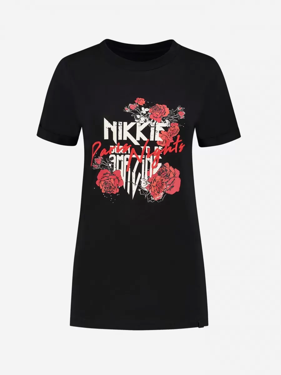 Nikkie rock Paris t shirt Spring