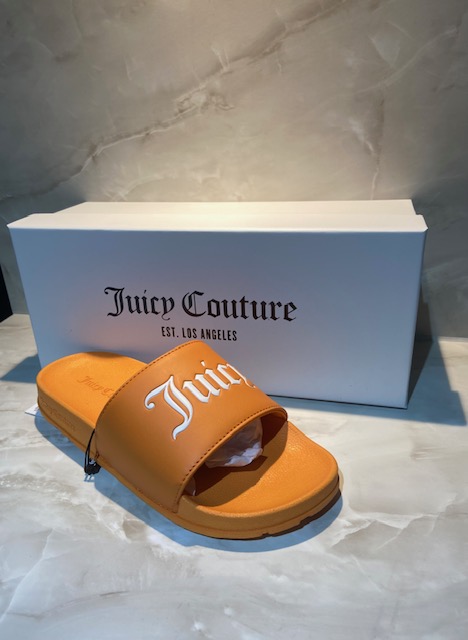 JUICY COUTURE SLIPPERS PAPAYA