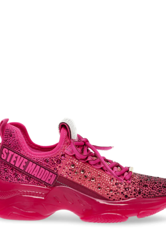 Steve Madden Mistica Dark Pink sneakers