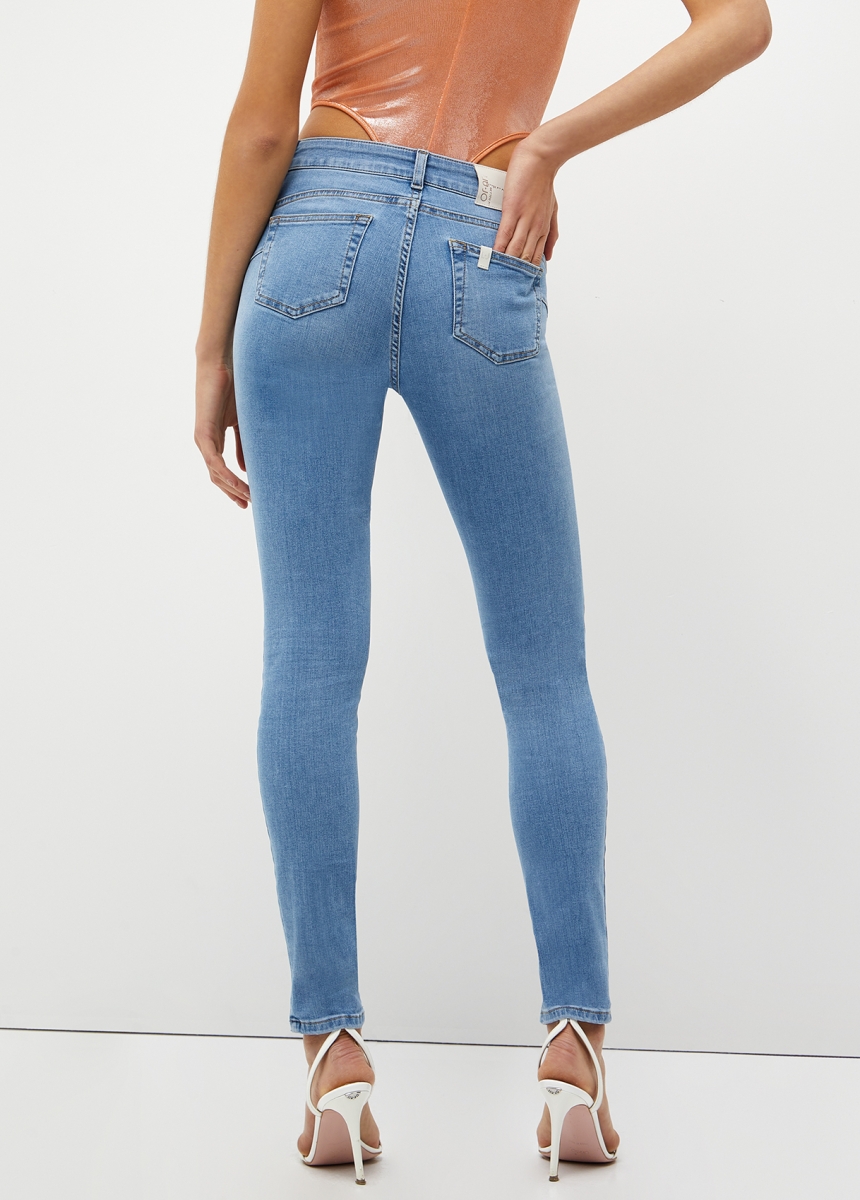 LIU JO Eco-friendly skinny jeans BLUE