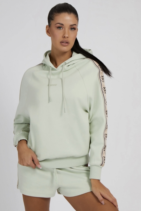 GUESS BRITNEY HOODED SWEATER MINT