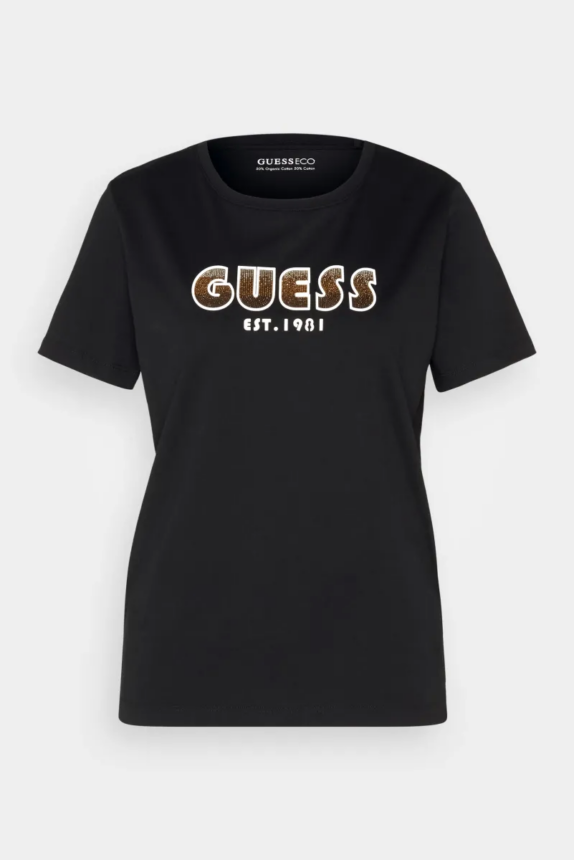 Guess SHADED LOGO TEE – T-shirt print
